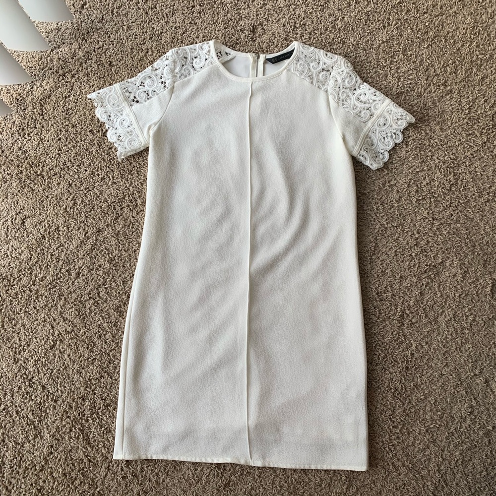 💖Zara white dress💖